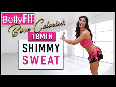 Shimmy Calorie Burner | Belly Dance Cardio Fitness!