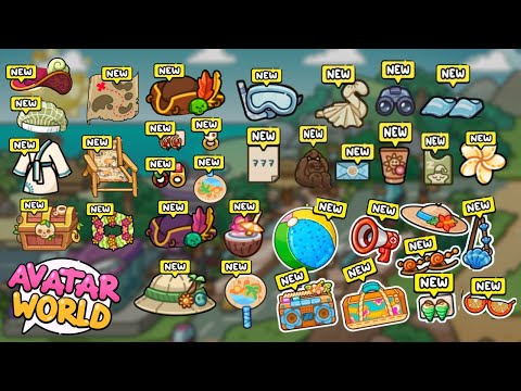 ALL ISLAND GIFTS ✅ NEW UPDATE 😍 AND SECRETS IN AVATAR WORLD