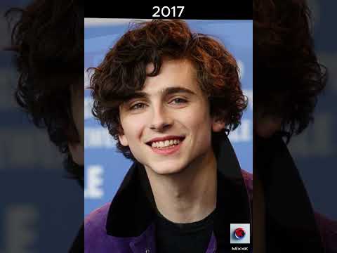 #timotheechalamet Visual Transformation (2008-2024)