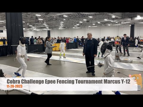 Cobra Challenge Epee Fencing Tournament Marcus Y-12