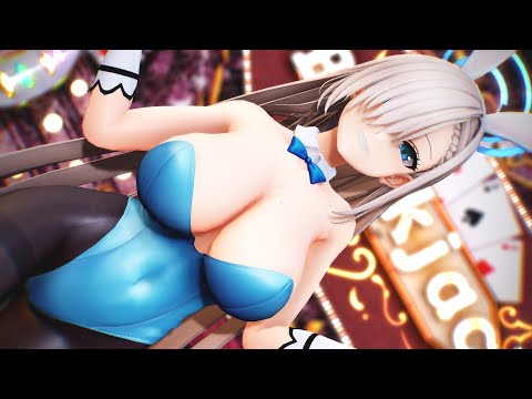 【MMDブルアカ】 LUVORATORRRRRY! 【バニーアスナ】