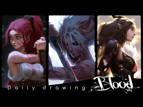 Blood 6-7-8 Daily drawing