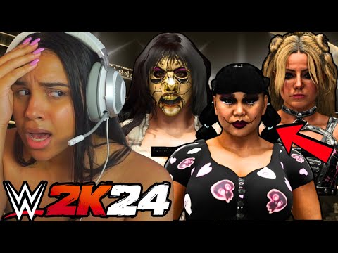 I PUT NIKKI CROSS, WENDY CHOO, AND ALEXA BLISS IN A TABLE MATCH IN WWE 2K24!