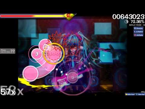 Osu! Muyu Plays a Val0108 Map - Hatsune Miku - Mythologia's End