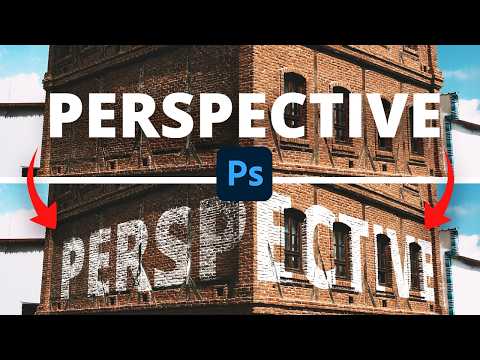 Perspective Text In Photoshop - Quick & Simple!