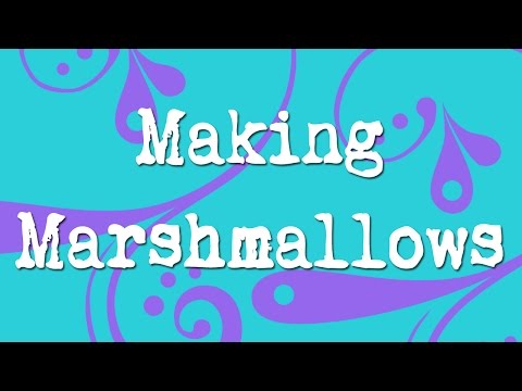 ~Making marshmallows with a kit~