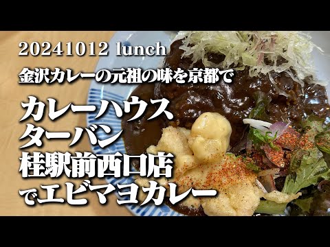 【黙食動画・カレーハウス・ターバン 桂駅前西口店】空想レストラン another side 20241012 lunch