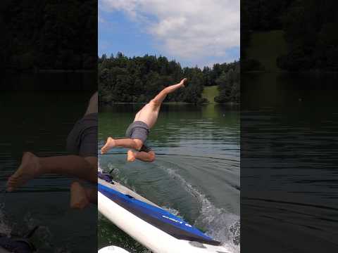 SUP Face-plant in the Bavarian Alps 🇩🇪