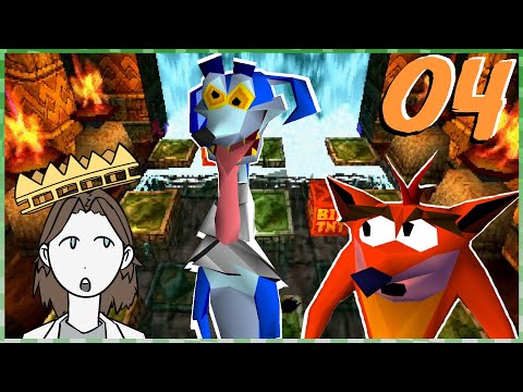 Roughing up Ripper Roo! ~ [04] Crash Bandicoot | Gaming Sleepover