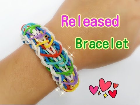 Released Rainbow Loom Bracelet Tutorial ~ How To