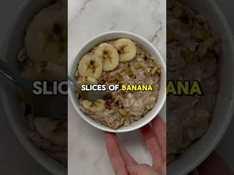 Dessert for Breakfast Day 3 | Banana Bread Overnight Oats