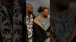 No one wants to be in the same room as The New Day anymore 😬 #WWERaw