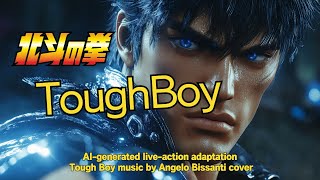 【ＡI アニメ実写化】北斗の拳 Tough Boy タフボーイ music by Angelo Bissanti #北斗の拳 #toughboy #タフボーイ  #FistofheNorthStar