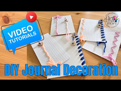 DIY Journal Decoration | Step-by-Step Tutorial