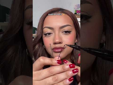 Quick eyeliner hack