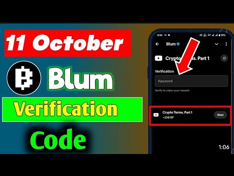 crypto Terms. part 1 Blum video code / Blum today verification keyword crypto Terms part 1 #blumcode