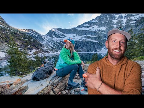 Silent Hiking in the Montana Backcountry: Backpacking with my Partner and our Dog