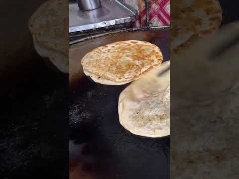 Street Food Around the World - 🔥Crispy Paratha