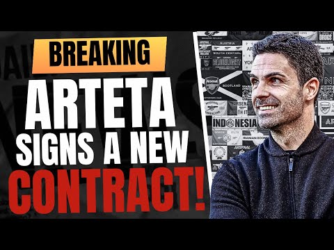 Super Duper Mikel Arteta Signs A New Contract | Reaction