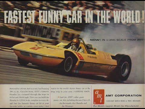 Plastic Fantastic: The AMT Piranha Was A Freaky Fast Oddball 1960s Funny Car