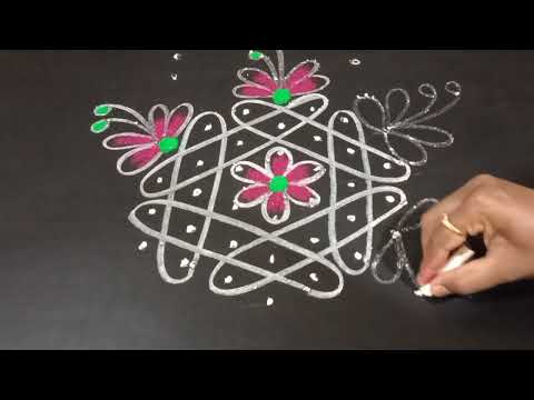 Dhanurmasam muggulu🌷🌷Mela ganta muggulu, Pandaga nela muggulu,Margazhi kolam.