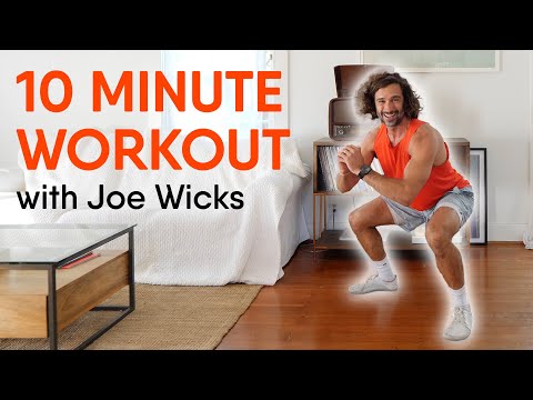 10 Minute Bodyweight Workout | Joe Wicks Workouts