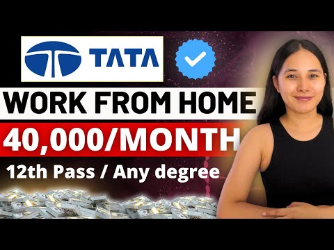 TATA Hiring | TATA Work From Home Jobs 2024 | Online jobs at home | Non IT Job | Jobwithmayra