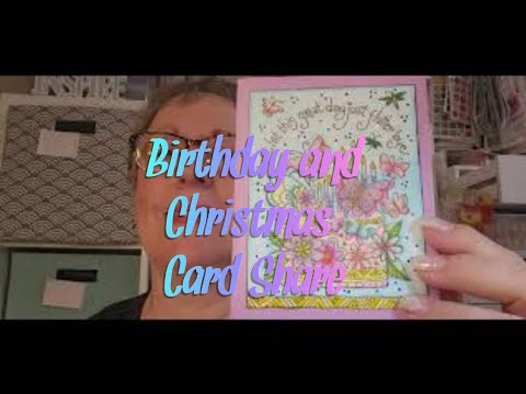 Christmas and Birthday cards a few using one die used as requested hope you enjoy this video