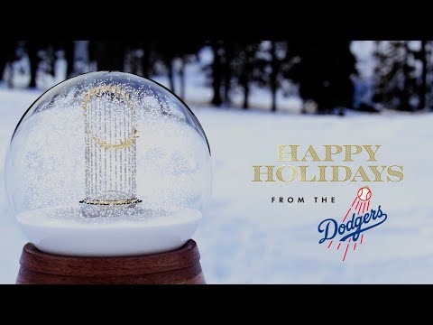 Happy Holidays from the Los Angeles Dodgers