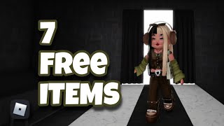 7 FREE ITEMS FOR YOUR ROBLOX AVATAR | ROBLOX | NETH