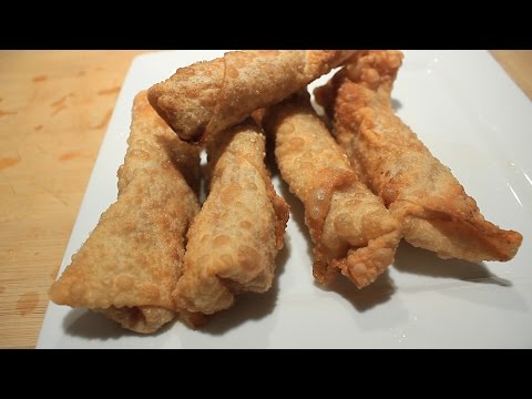 How to make KimChi Egg Rolls ~ Yummy ~ Easy