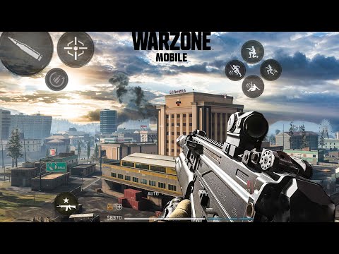 COD MOBILE WARZONE INTENSE EUROPE SERVER MAX GRAPHICS ANDROID GAMEPLAY