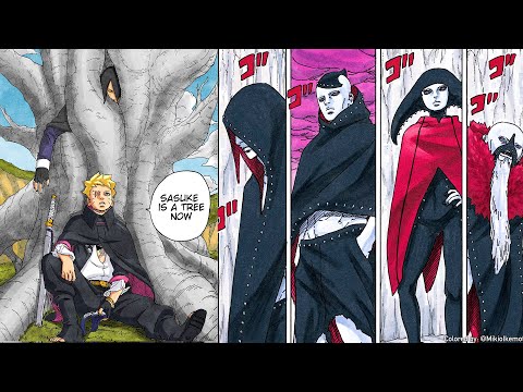 Sasuke becomes a tree | The New Villains of Boruto