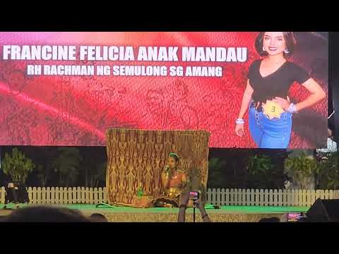 Finalist Kumang 2023 : Francine Felicia anak Mandau ( No 3)