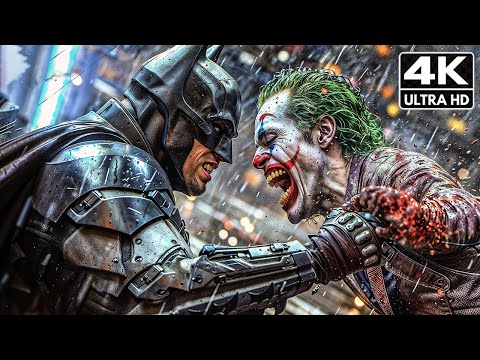 BATMAN Arkham City FULL MOVIE (4K-Ultra HDR) 2024