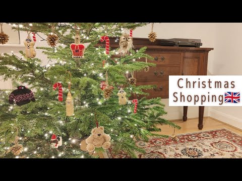 Christmas shopping in the Cotswolds 🎅│Tree decorations│Home interior│Purchased items│England life