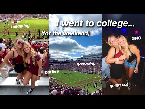 college weekend in my life - FSU VLOG!