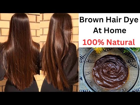 DIY Natural Brown Hair Color with Henna | Hair Colour At Home | Brown Hair Dye @Hinaya