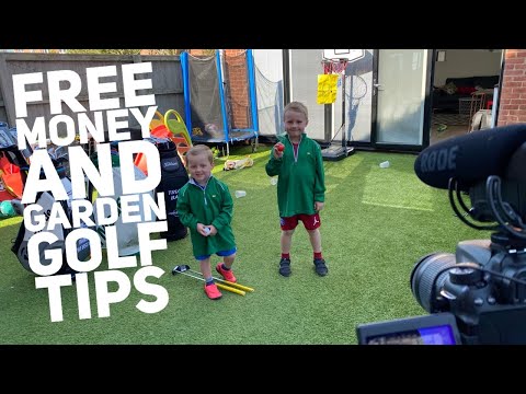 FREE MONEY - and Garden Golf Tips ..STAY AND PLAY AT HOME