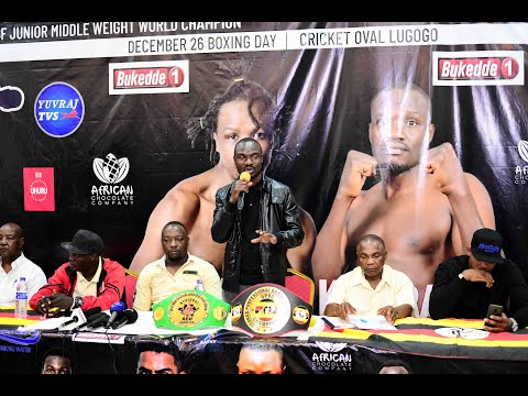 ITS KASIM THE DREAM OUMA Vs Rayton Okwiri.Blockbuster Fight Dubbed 'Rumble In Kampala' Launched