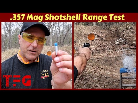 CCI .357 Magnum Shotshell Range Test - TheFirearmGuy