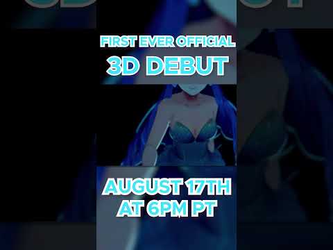 My First Ever Official 3D DEBUT happens Saturday, August 17th 6pm PT!