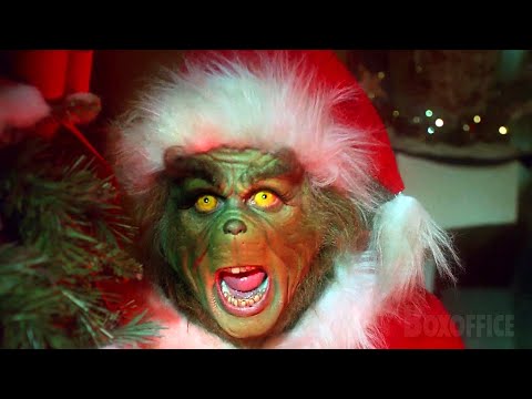 Grinch Steals Trees | How the Grinch Stole Christmas | CLIP