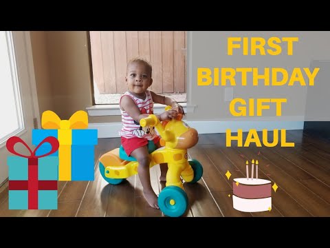 First Birthday Gift Haul | What to Buy a One Year Old for Their Birthday