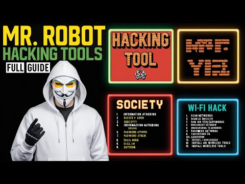 FSociety Mr. Robot Hacking Tools Pack Tutorial 2024 | Tools Used in Mr. Robot #mr_robothackingtools