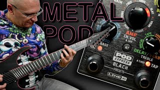 A POD FOR METAL? Line6 PodExpress BLACK