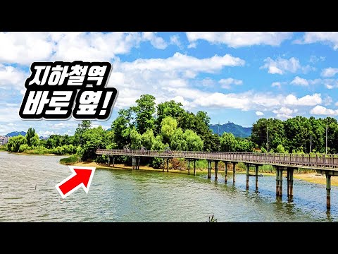 Family vacation spot next to subway station in Korea