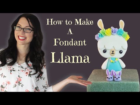 Fondant Llama Tutorial!