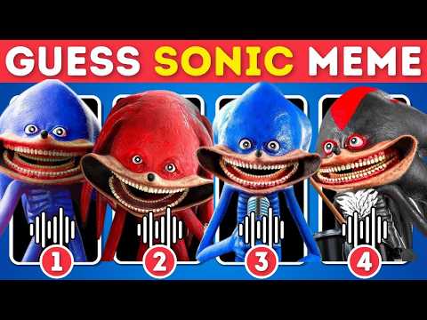 Can You PASS This Sonic Meme and Dance Challenge?| Sonic 3 Movie Quiz | Sonic, Shin Sonic, Sonix.exe