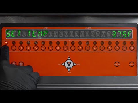 How to Set Temperature for Vulcan QuickFry™ VHG50C & VHG75C (Computer Controls)